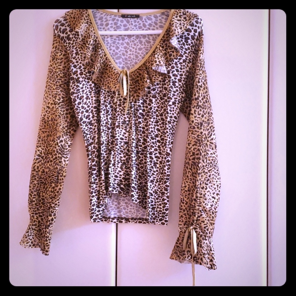 Flare blouse
